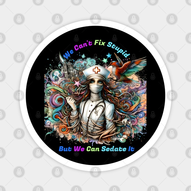 Can't Fix Stupid:: Healing Harmony Magnet by coollooks